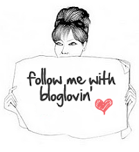 Follow me on bloglovin.
