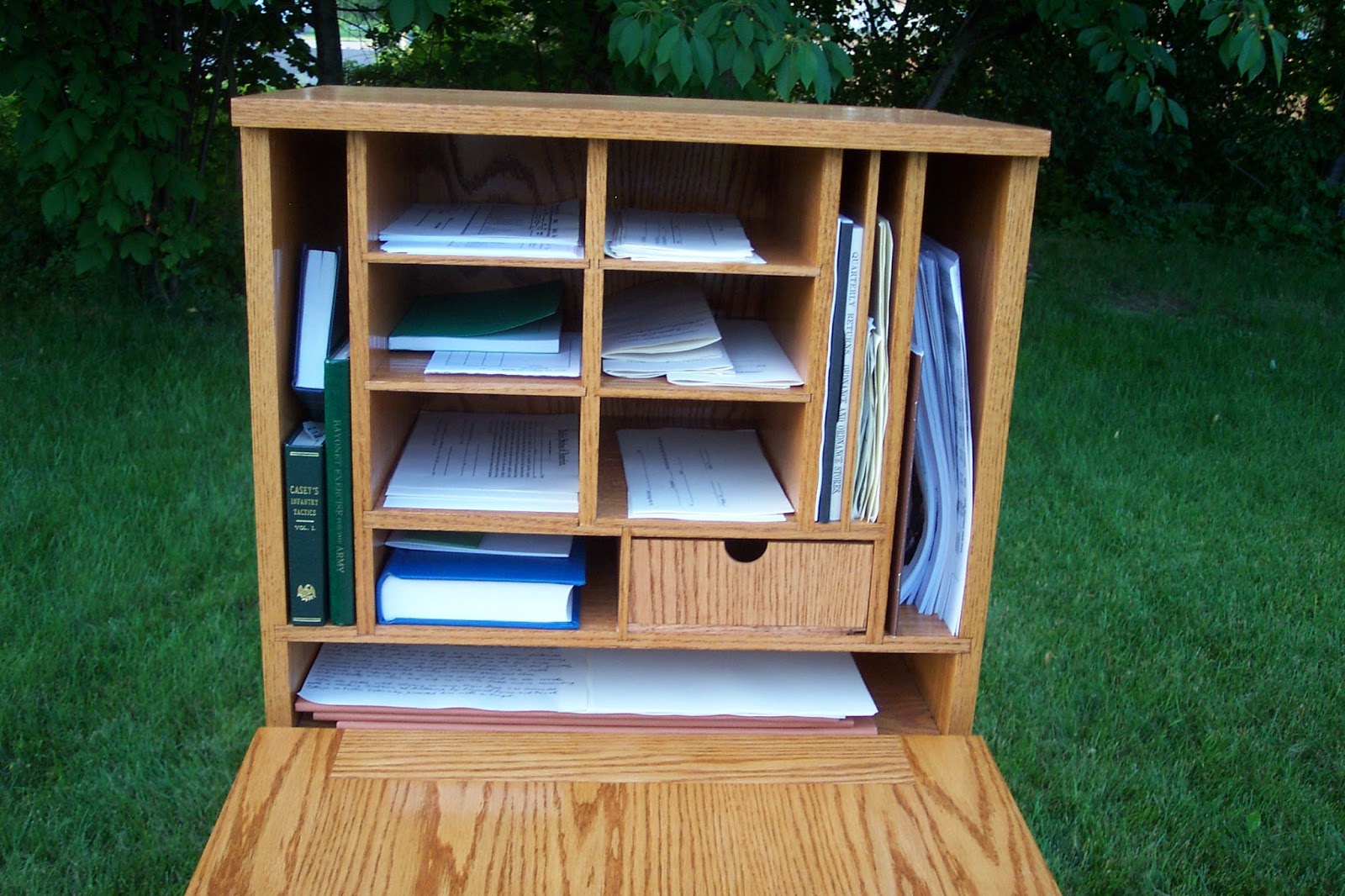 Felix Enterprises Woodworking Projects Civil War Campaign Desk