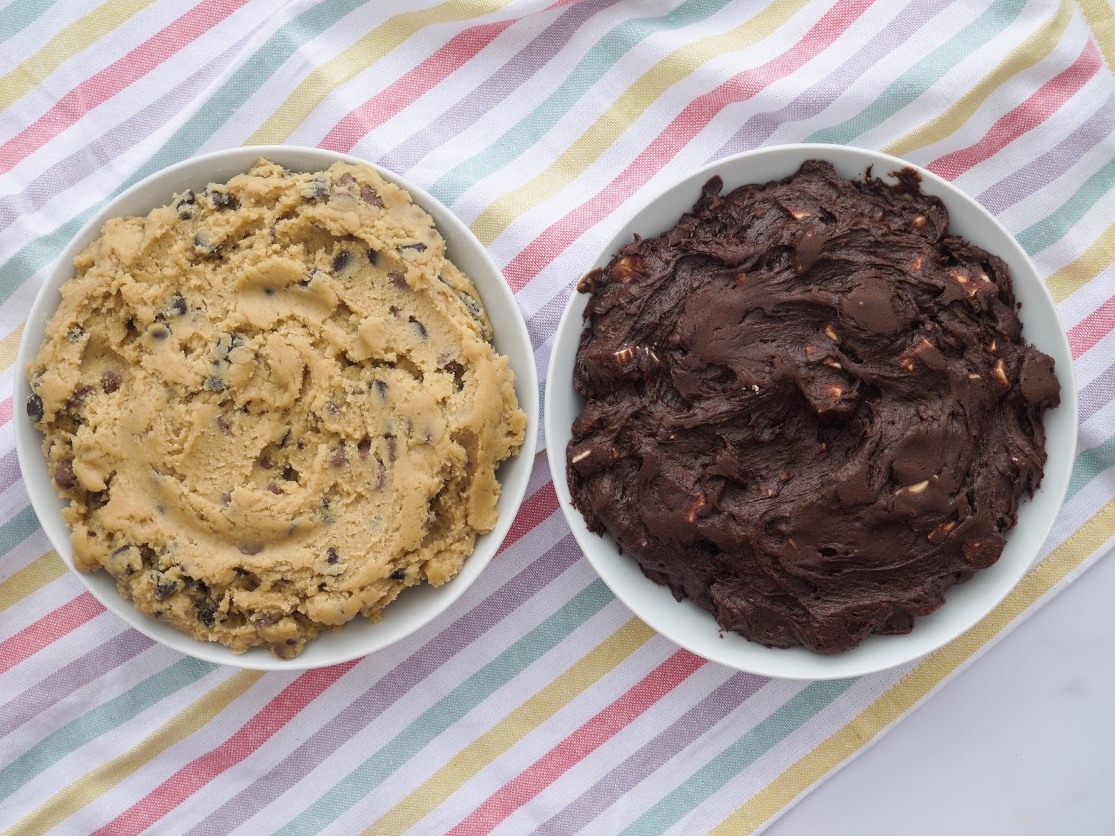 This Muslim Girl Bakes Chocolate Chip Brownie Swirl Cookies.
