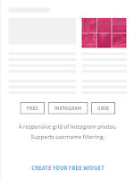 snapwidget instagram no blogger