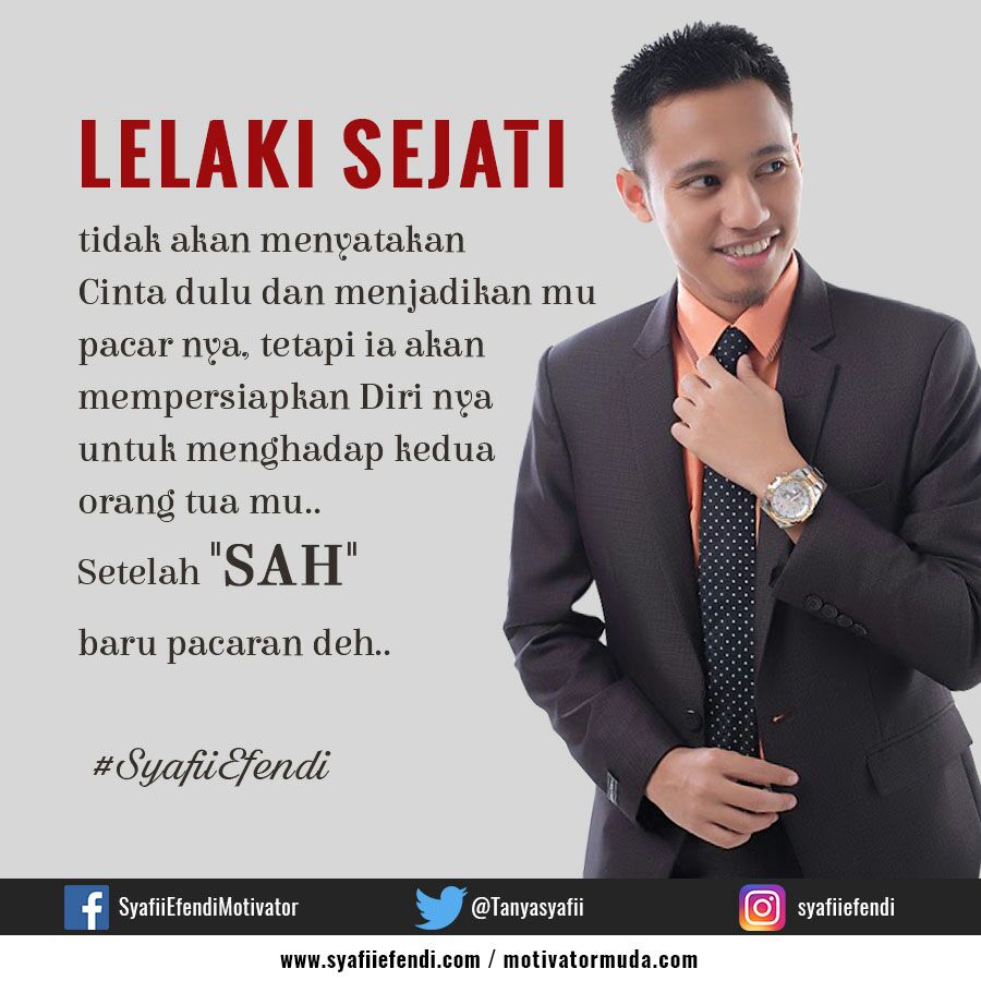 Motivasi Kata Kata Syafii Efendi - Kata Kata Motivasi