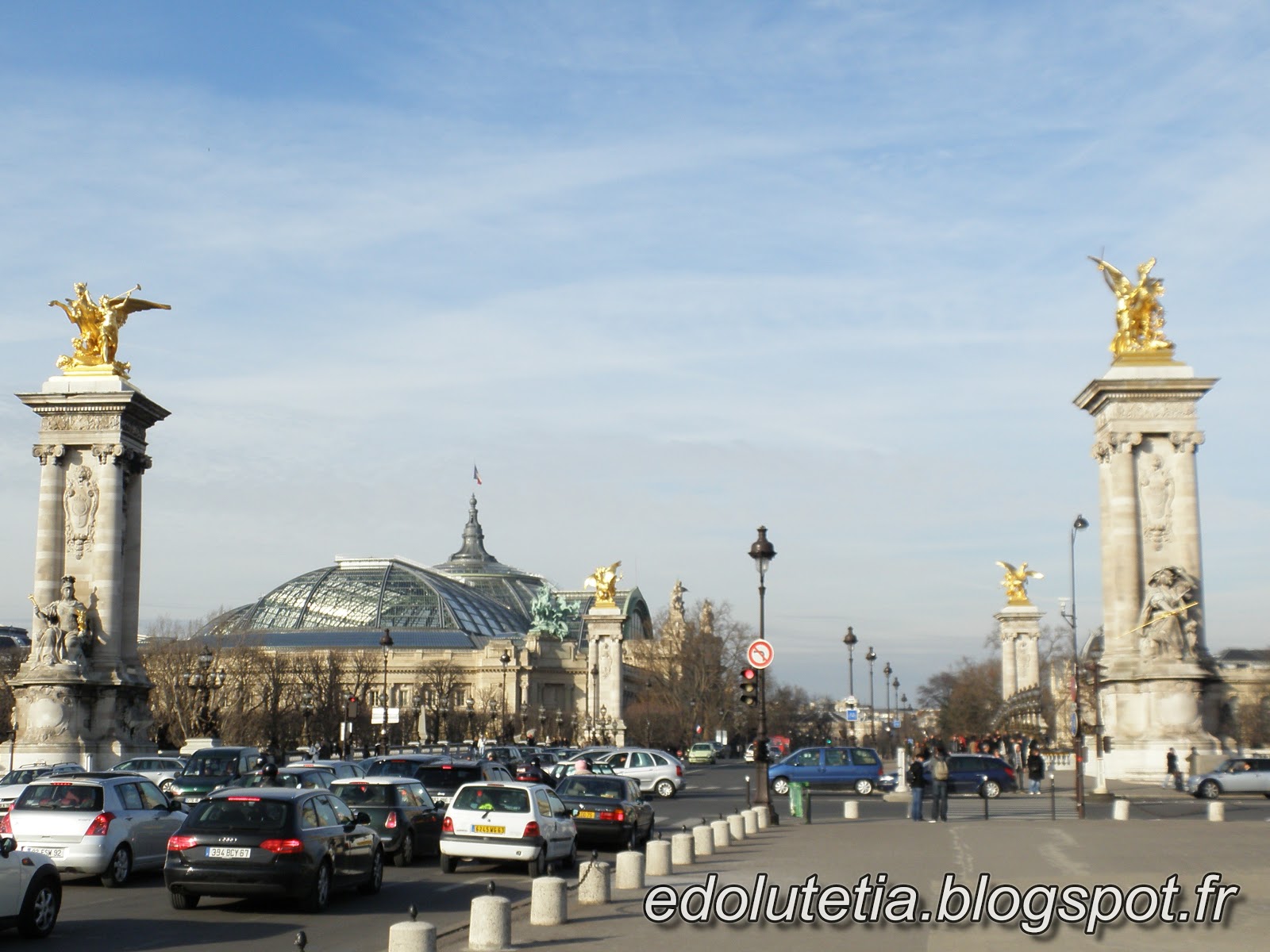 パリ観察 アレクサンドル3世橋