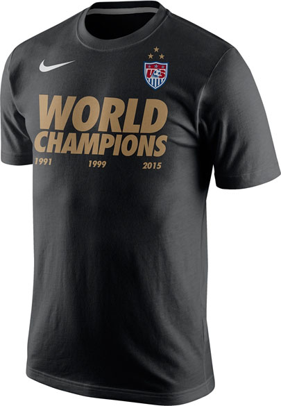 USA 2015 Women's World Cup Champions Shirts + Nike USA 3 Star Kit Released - Footy Headlines