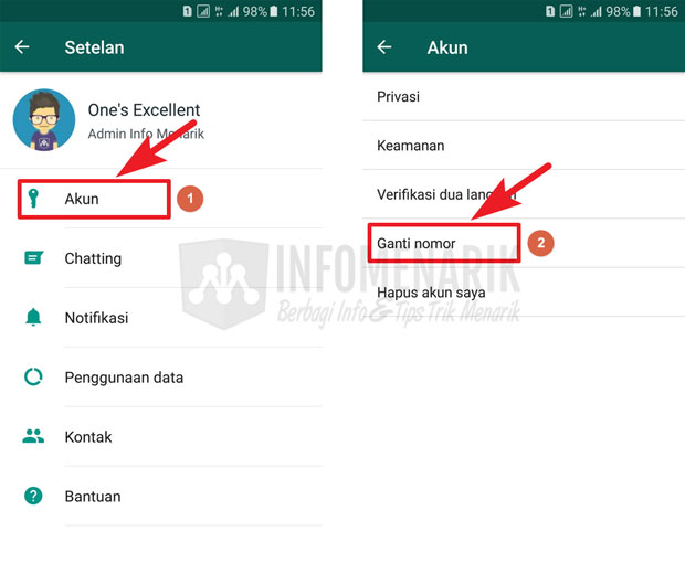 Cara Mengganti Nomor Di Grup Wa Seputar Nomor