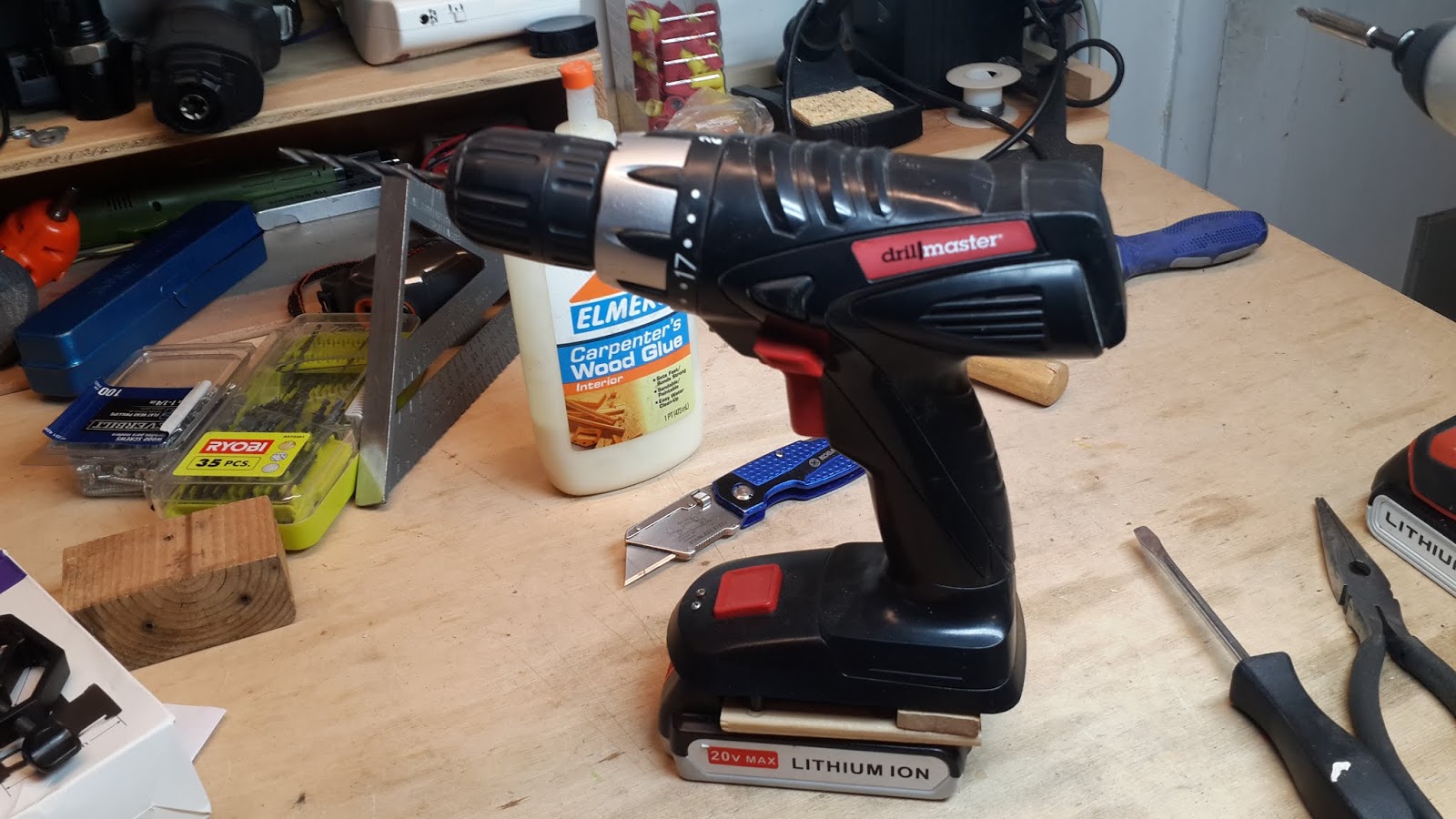 HyperGauge Revive a dead 18v drill with 20v Lithium battery