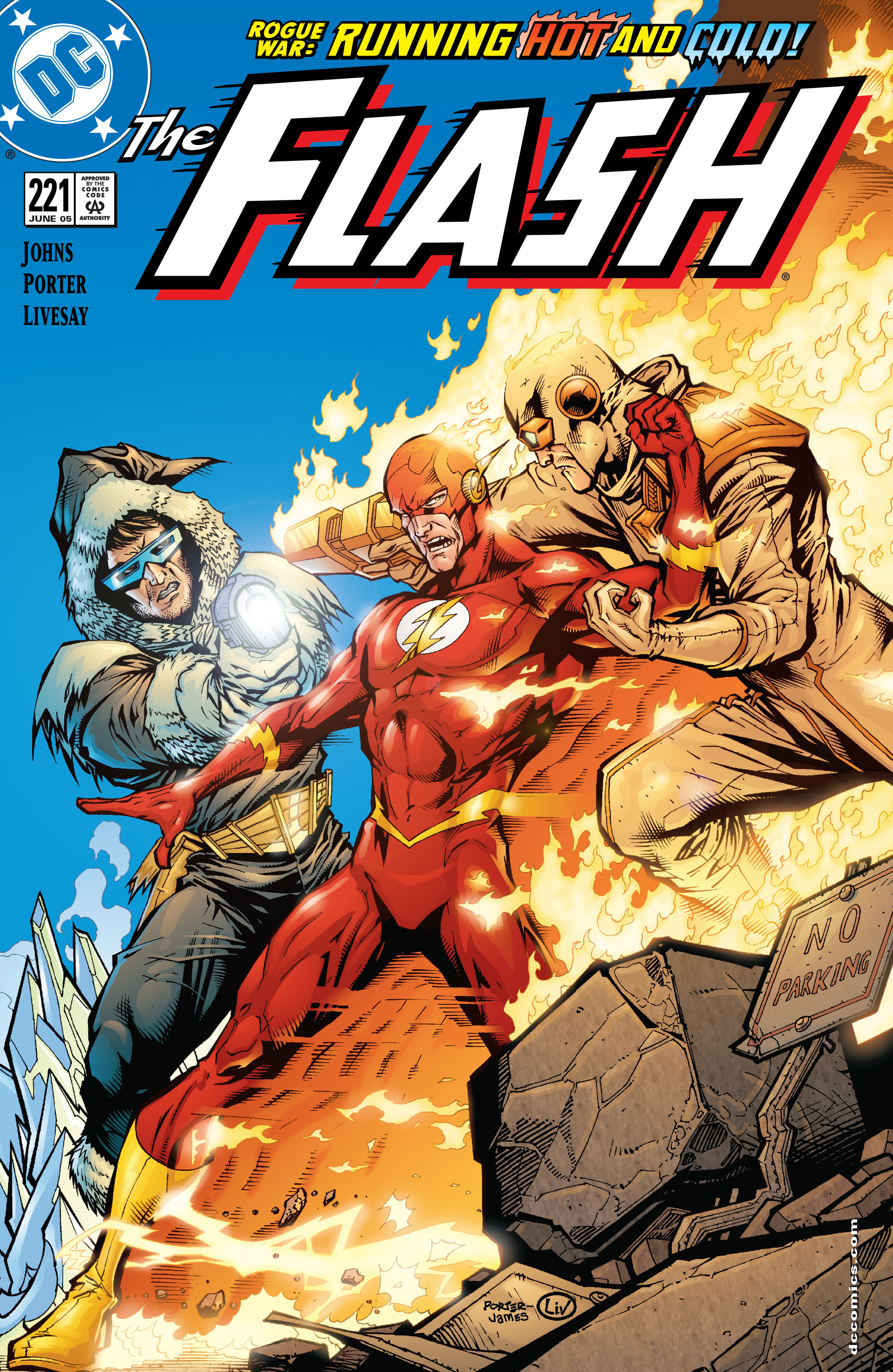 Read online The Flash (1987) comic -  Issue #221 - 1