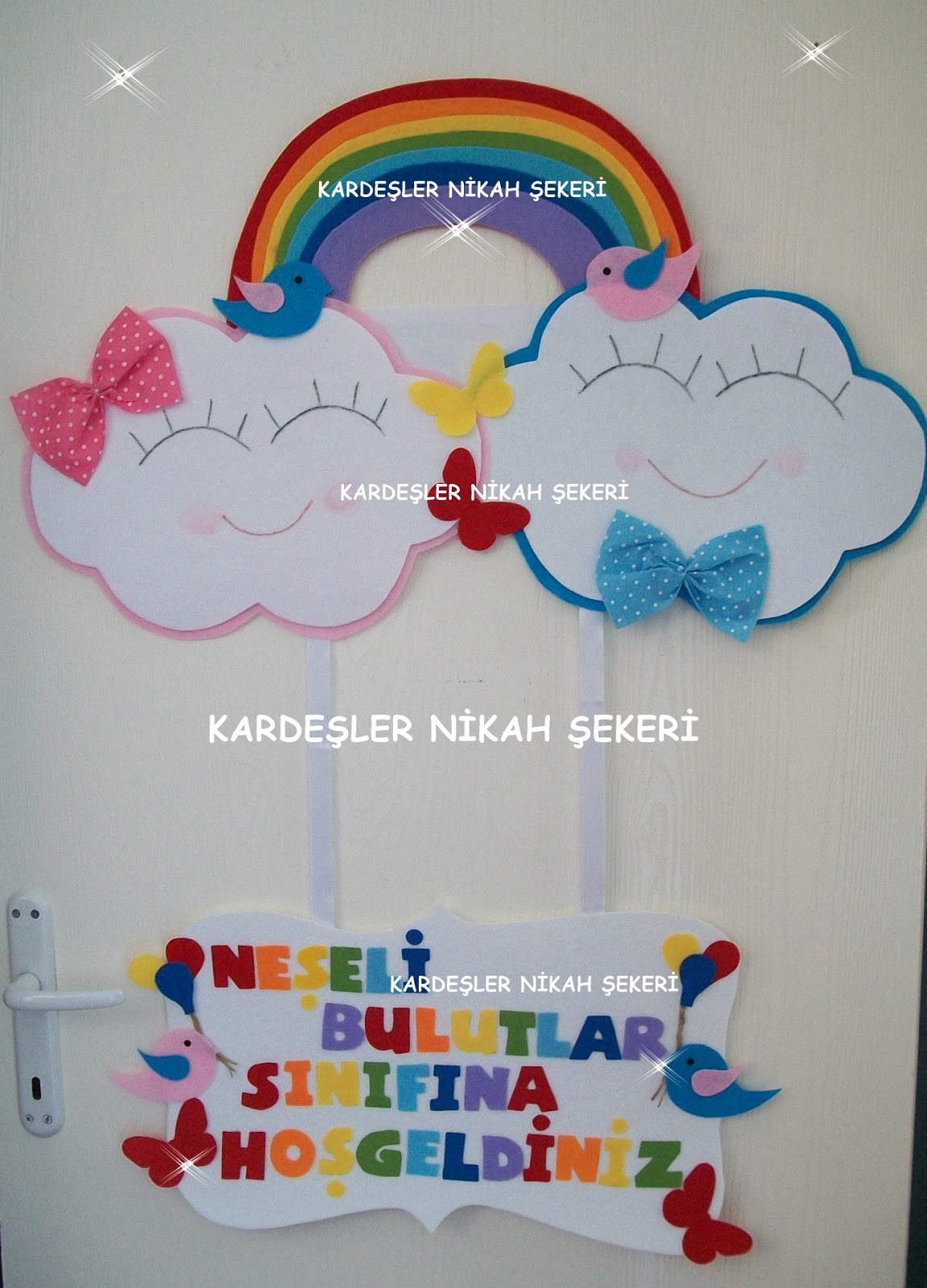 Kardesler Nikah Sekeri Neseli Bulutlar Sinif Kapi Susu Nurcan