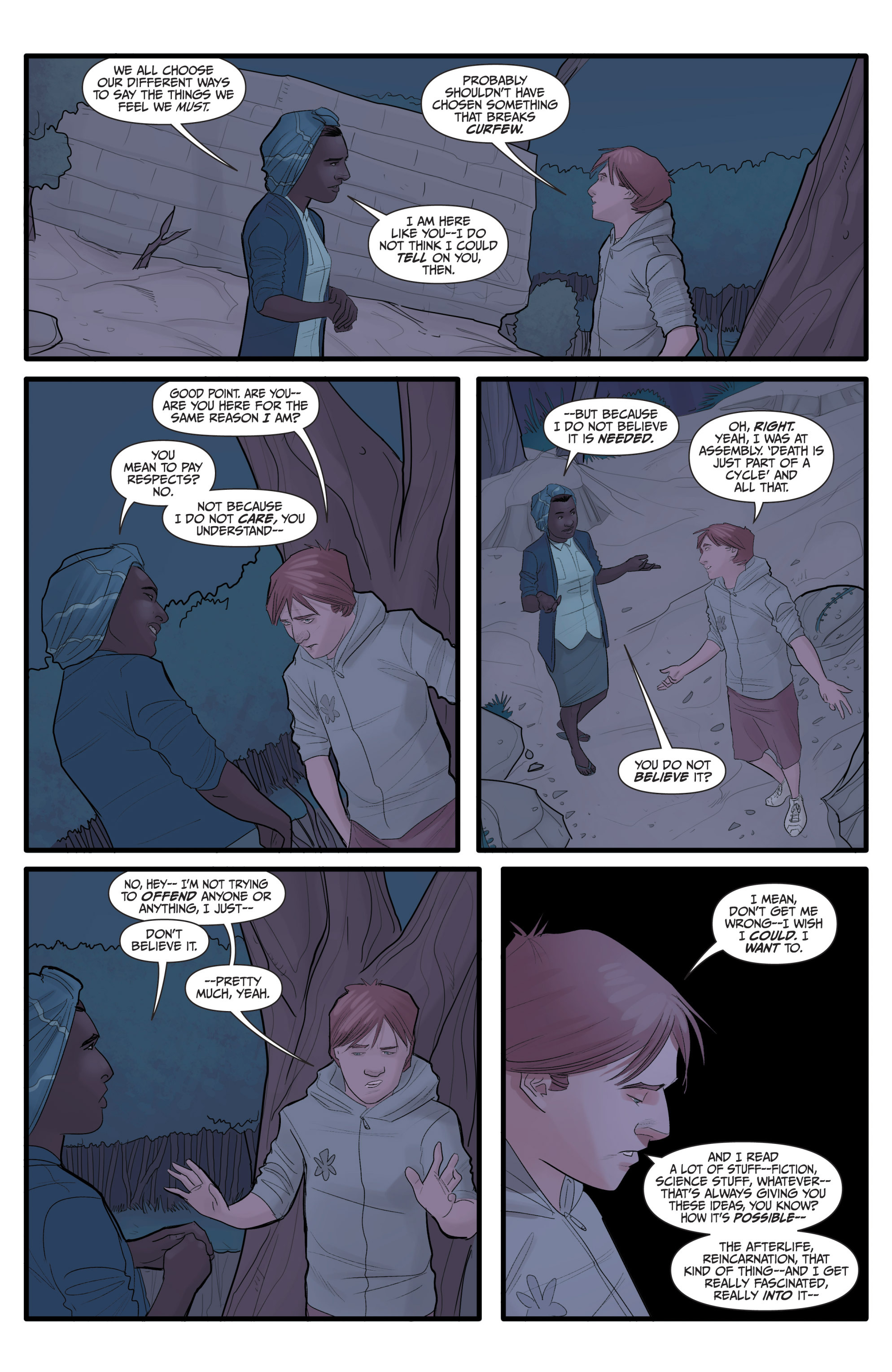 Read online Morning Glories comic -  Issue #31 - 17