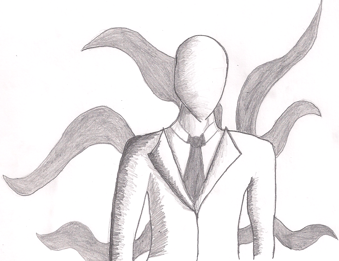 Slenderman Kawaii Paso Como Dibujar Slenderman Kawaii Paso
