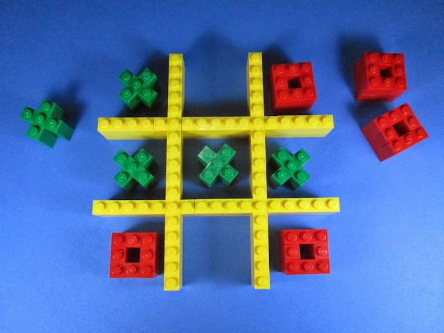 MOC LEGO tac toe jogo do galo