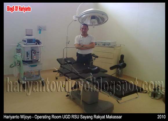 Hariyanto Wijoyo Di Ruang UGD Rumah Sakit Sayang Rakyat - Kota Makassar - Sulawesi Selatan
