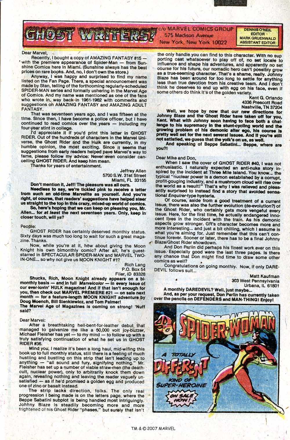 Read online Ghost Rider (1973) comic -  Issue #44 - 33