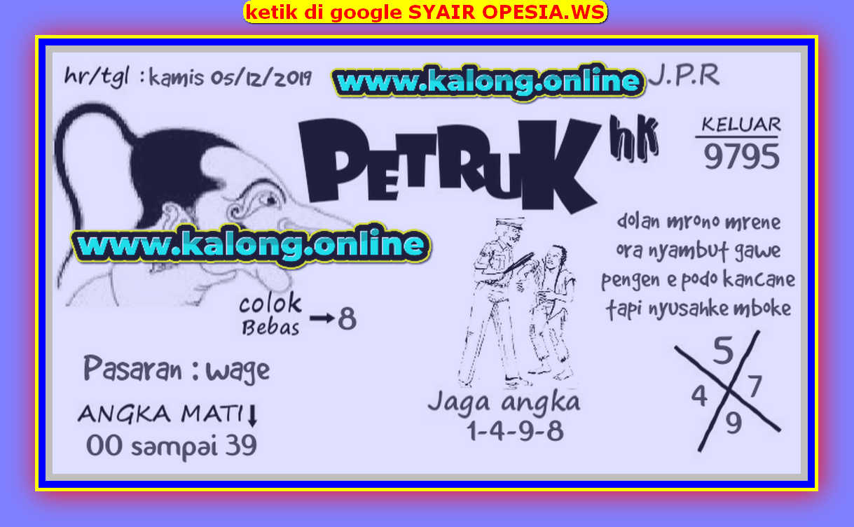 1 New Message Kode Syair Hongkong 5 Desember 2019 Forum Syair Togel Hongkong Singapura Sydney