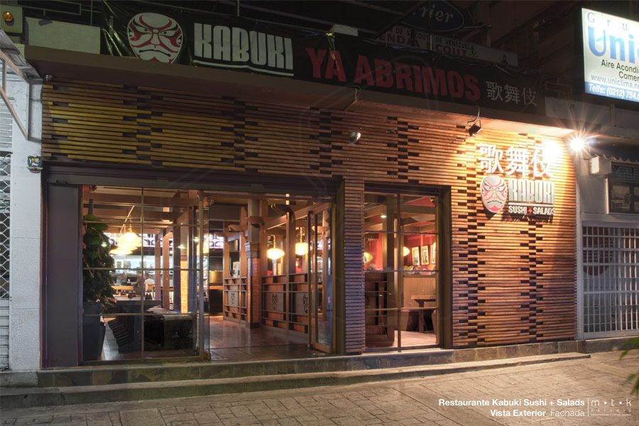 MTK ESTUDIO Restaurante Kabuki Sushi+Salads Colinas de Bello Monte