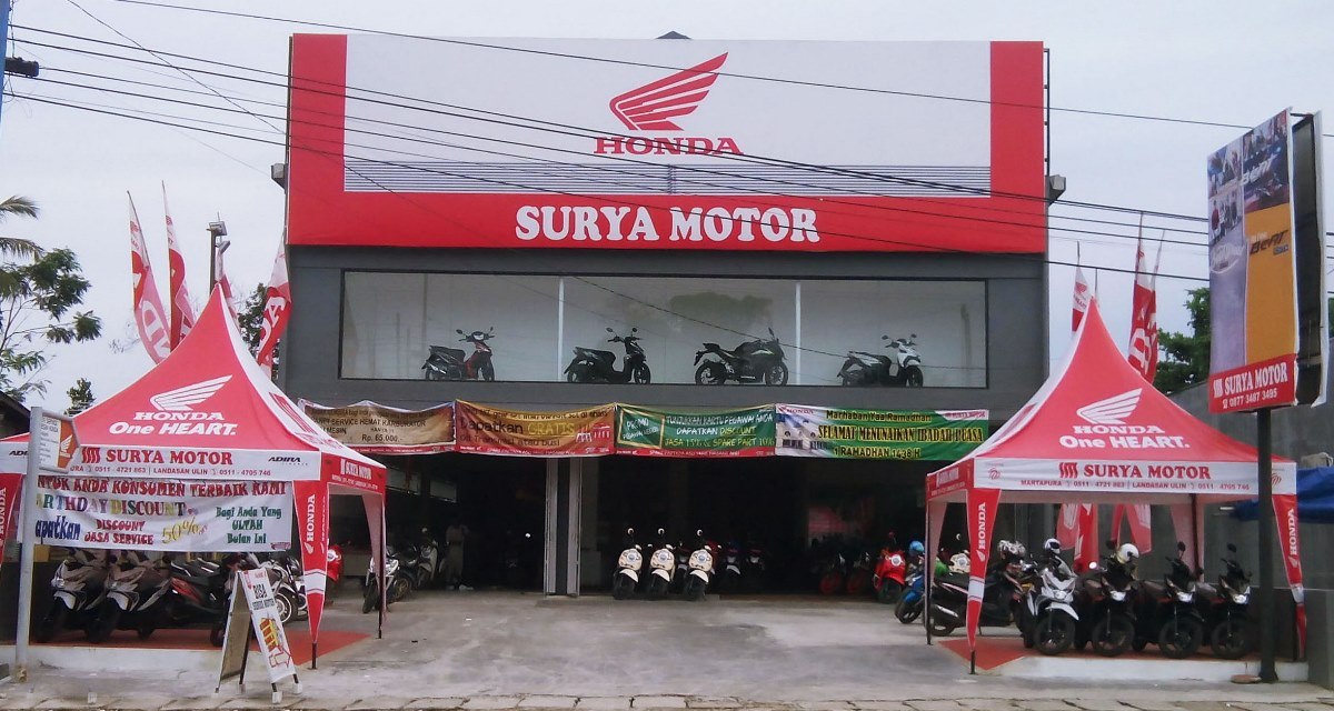 DEALER HONDA SURYA MOTOR LANDASAN ULIN