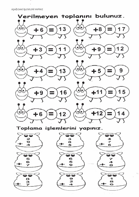 BURDUR BAHÇELİEVLER İLKOKULU 4/F SINIFI &ÇALIŞKAN DÖRTLER: ÖDEV SAYFASI