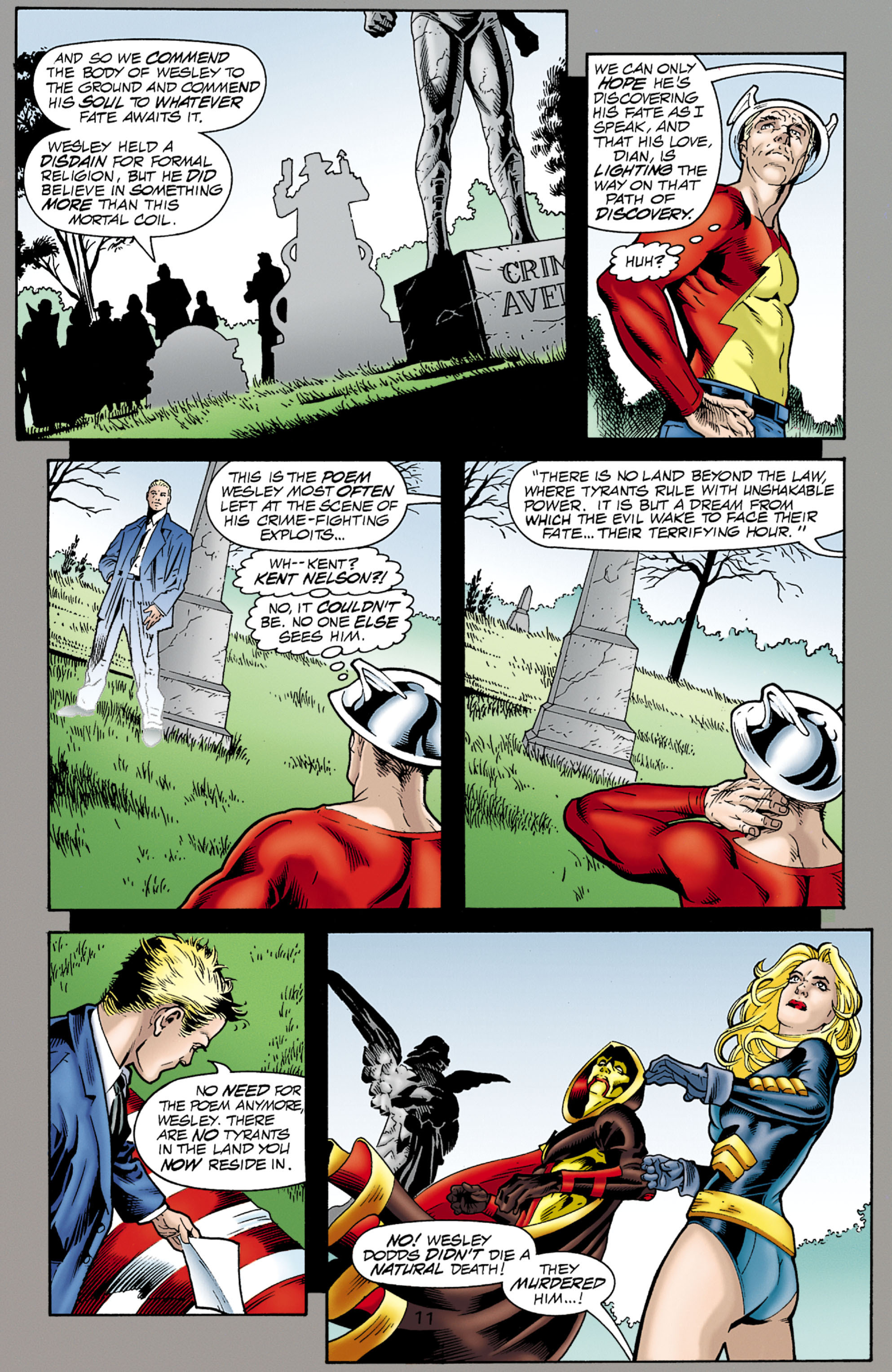 Read online JSA (1999) comic -  Issue #1 - 10
