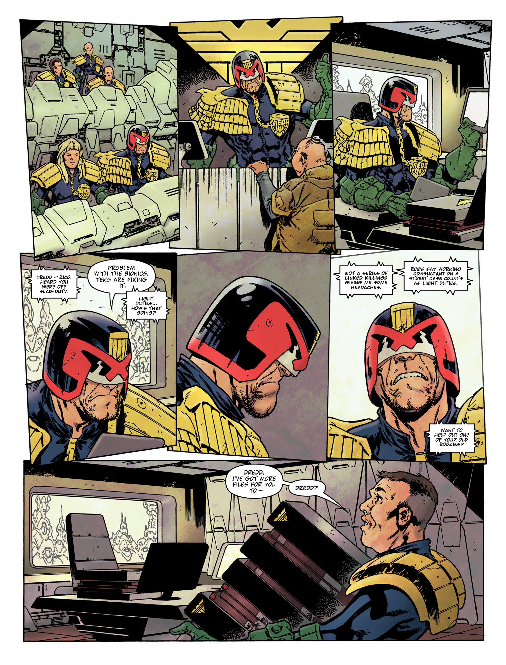 Read online Judge Dredd Megazine (Vol. 5) comic -  Issue #452 - 7