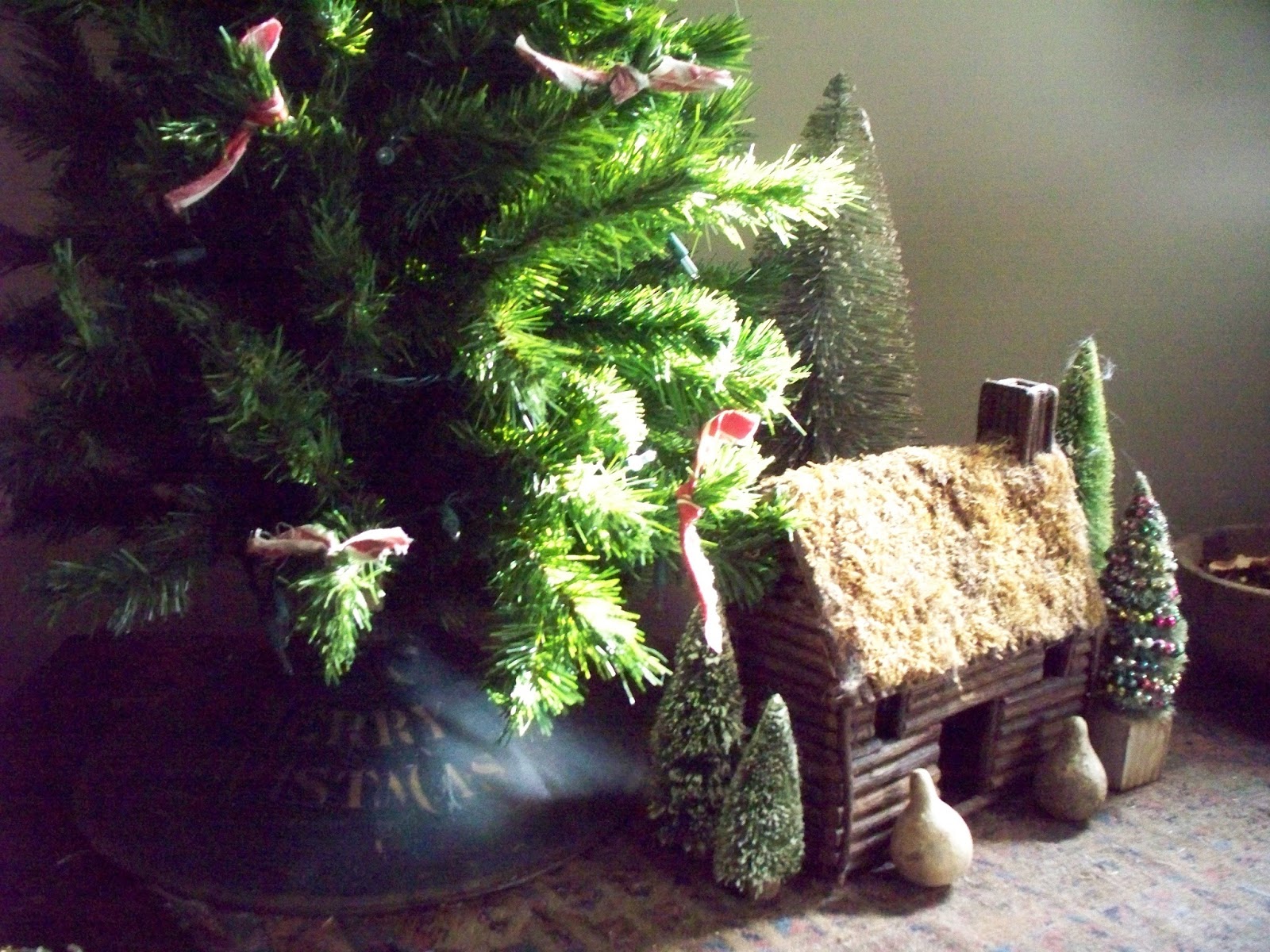 Prims By The Water Log Cabin Christmas