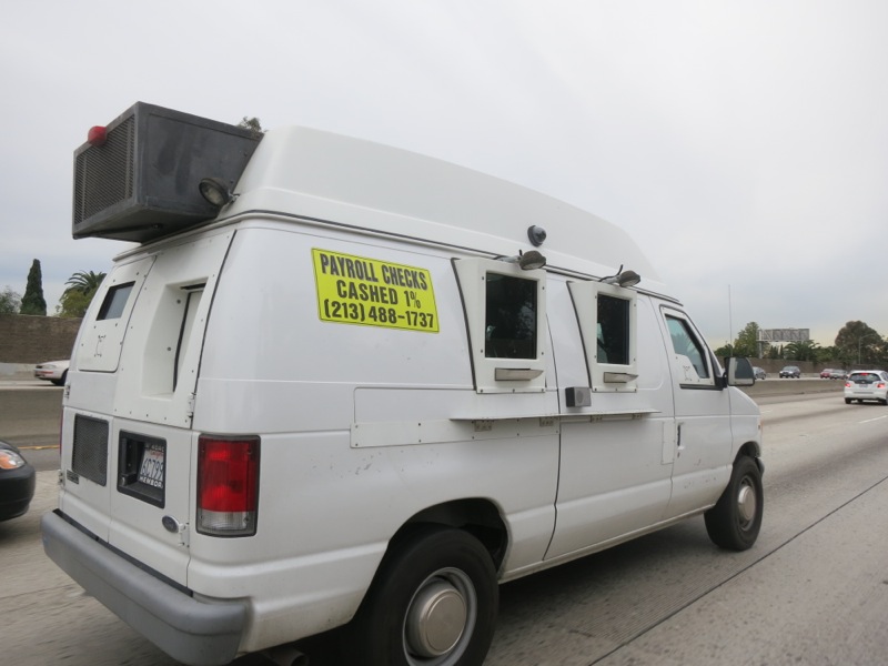 MELROSEandFAIRFAX Sketchy Sketch Mobile Check Cashing