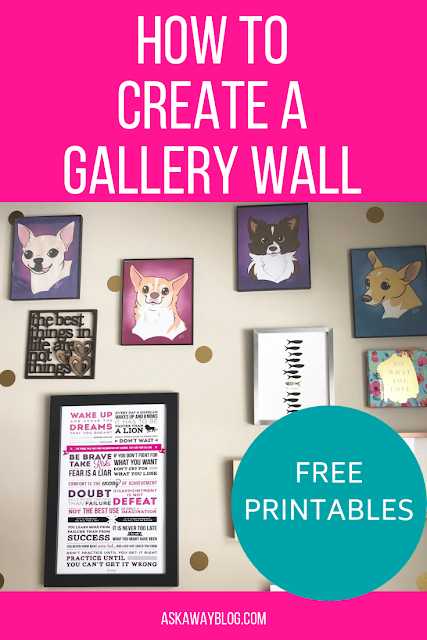 How to Create a Gallery Wall with FREE PRINTABLES