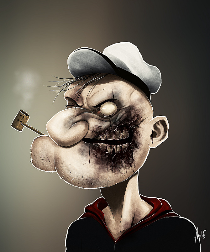 popeye zombie