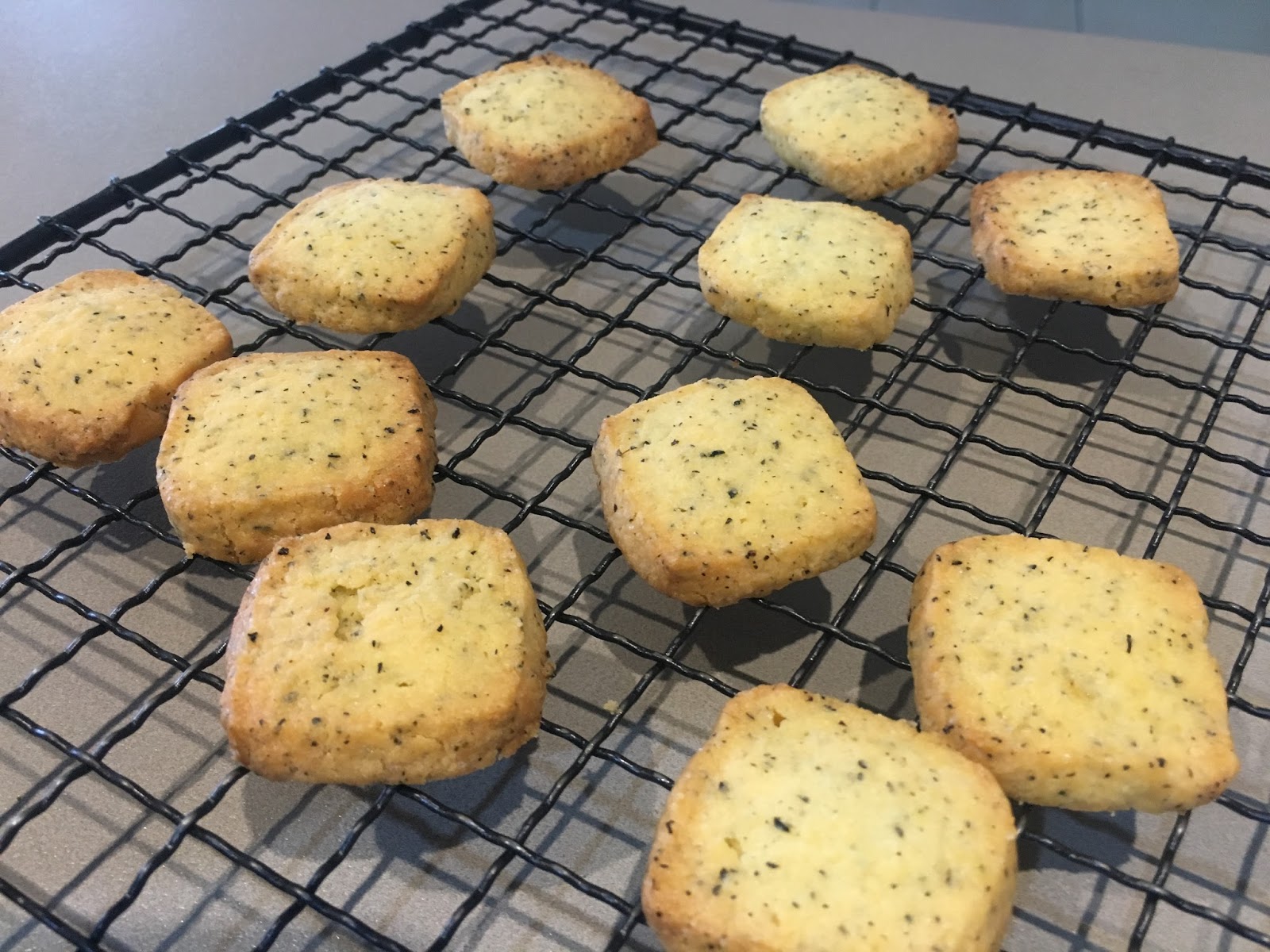 Easy as Pie Earl Grey Tea Leaf Biscuits