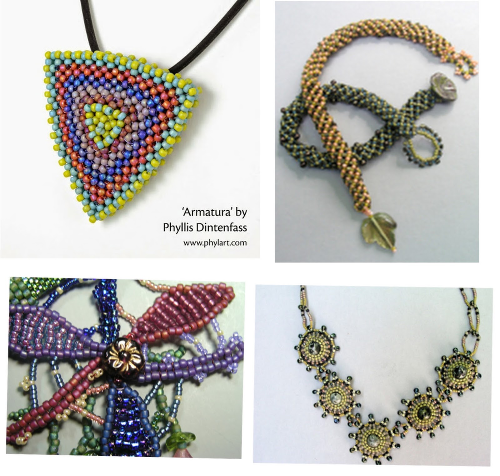 Riana Olckers Bead Weaving Designs Inspirational Bead Artist for November