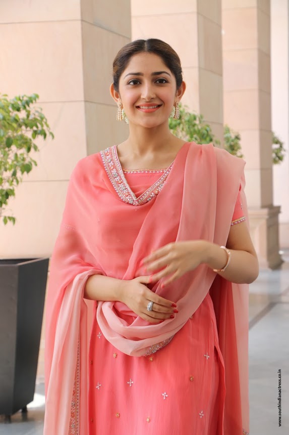Sayyeshaa Saigal at Kadaikutty Singam Success Meet
