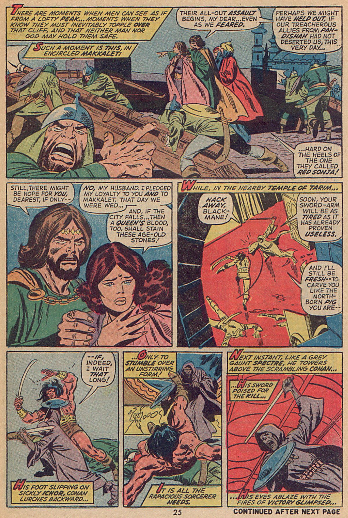 Read online Conan the Barbarian (1970) comic -  Issue #25 - 19