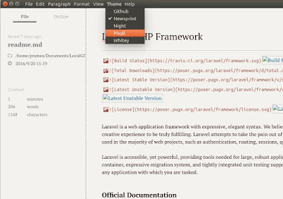 Typora, Markdown editor gratis hadir di Linux, Install Typora di Ubuntu, Mac dan Windows