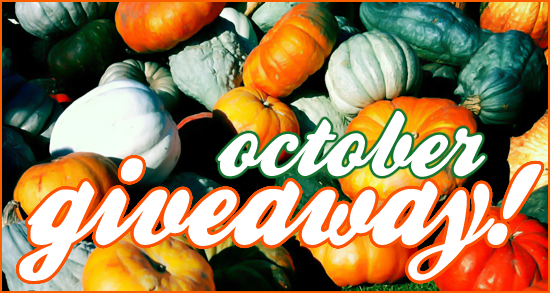 October Giveaway