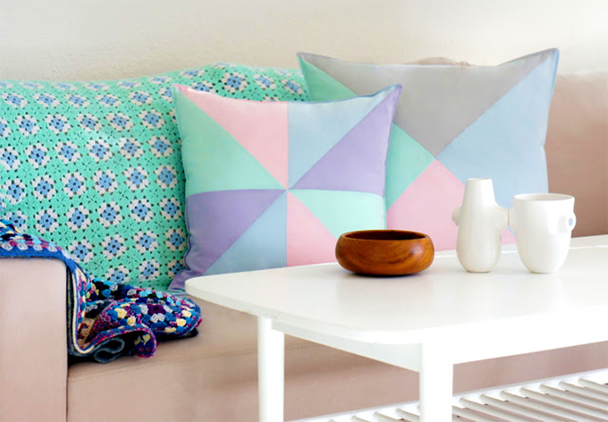 Decoração de pequenos espaços: candy colors