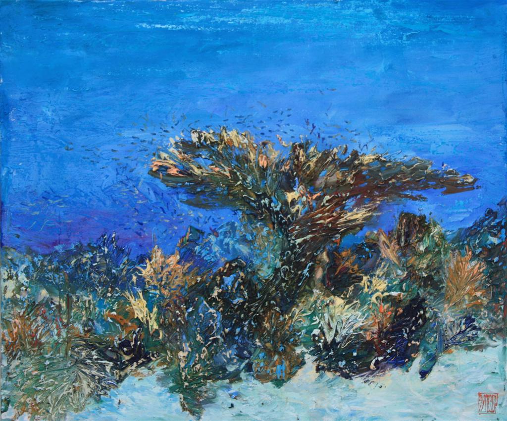 물속에서 그림 그리는 수중 화가 ALEXANDER BELOZOR | 인스티즈