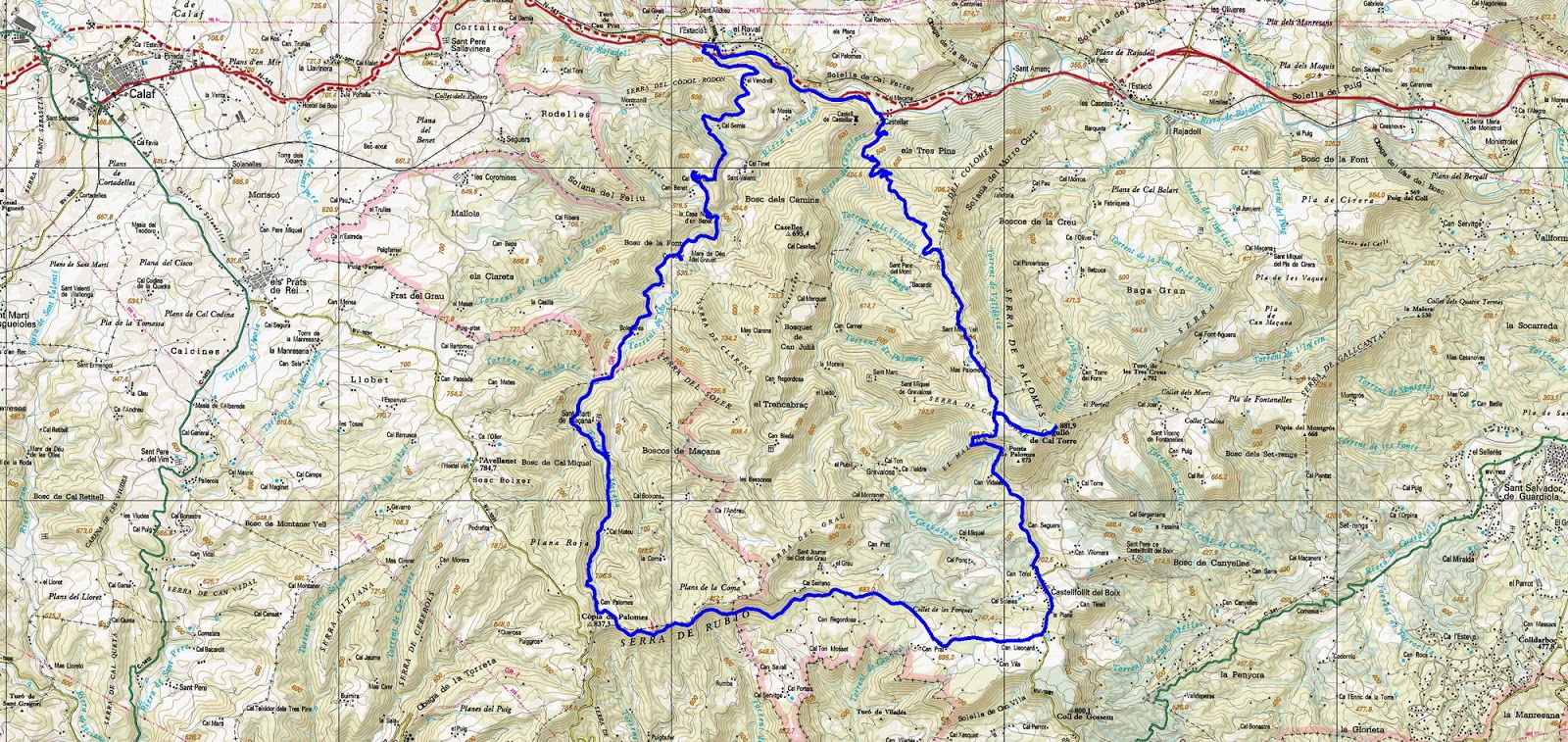 Pedalant la gent s'entén Castellar(Aguilar de Segarra)Mare de Déu del