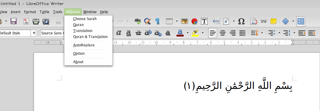 QiOO (Quran in Open Office) QiOO (Quran in Open Office)