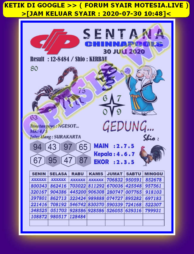 1 New Message Kode Syair Sydney 30 Juli 2020 Forum Syair Togel Hongkong Singapura Sydney 1 New Message Kode Syair Sydney 30 Juli 2020 Forum Syair Togel Hongkong Singapura Sydney
