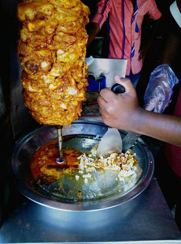 Street Food With Sibi: Chicken Shawarma - Arabian Street Food