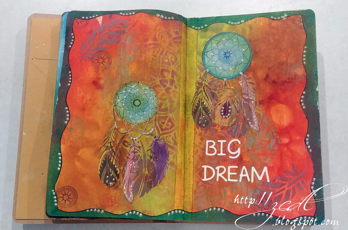 ZCDL Art journal Big dream