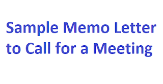 are you looking for how to write type a memo letter to call for a meeting in your company institute this letter format will help you read on