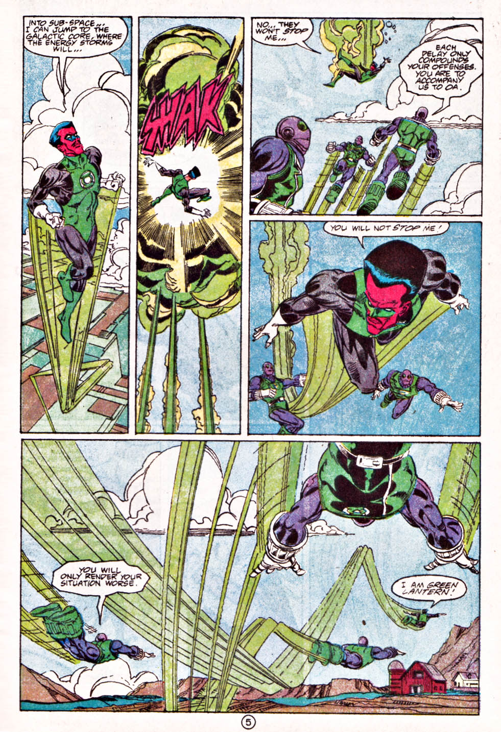 Read online Green Lantern: Emerald Dawn II comic -  Issue #6 - 6