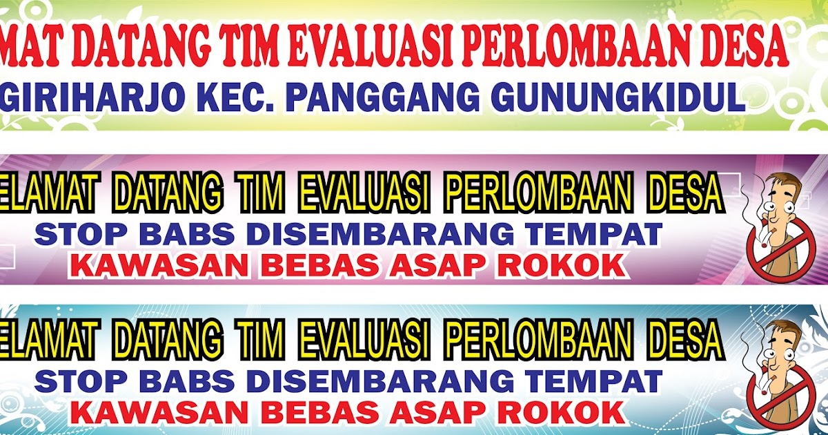 Contoh Banner Karnaval Contoh Red