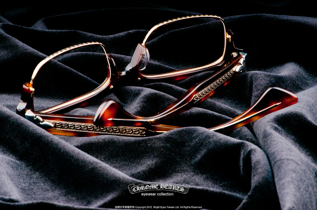 美國 Chrome Hearts 銀飾眼鏡系列.王者降臨-光明分子.眼鏡