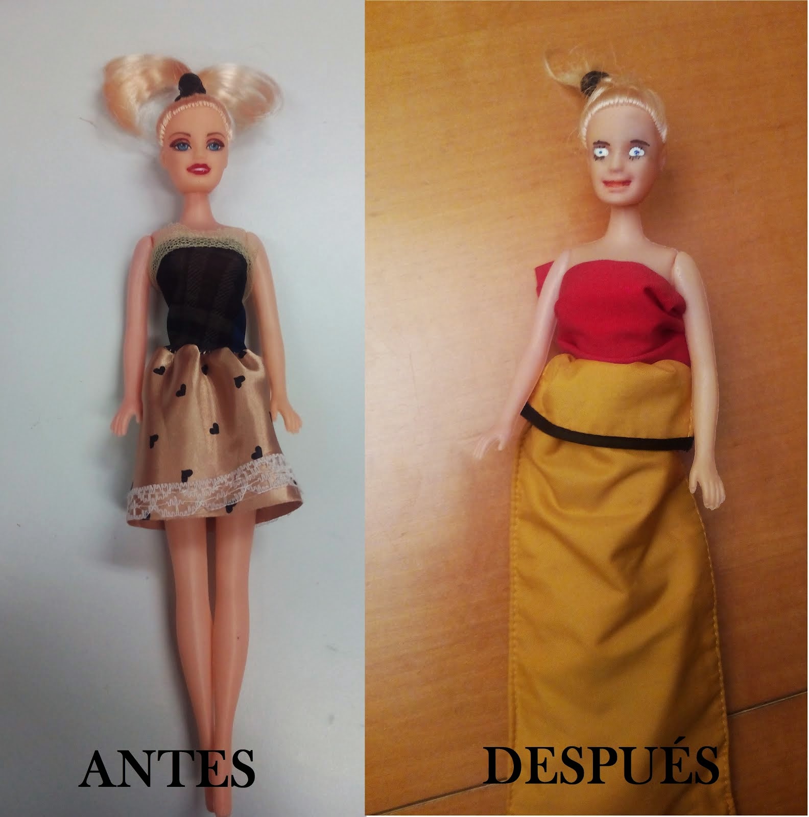 Transformación de muñecas
