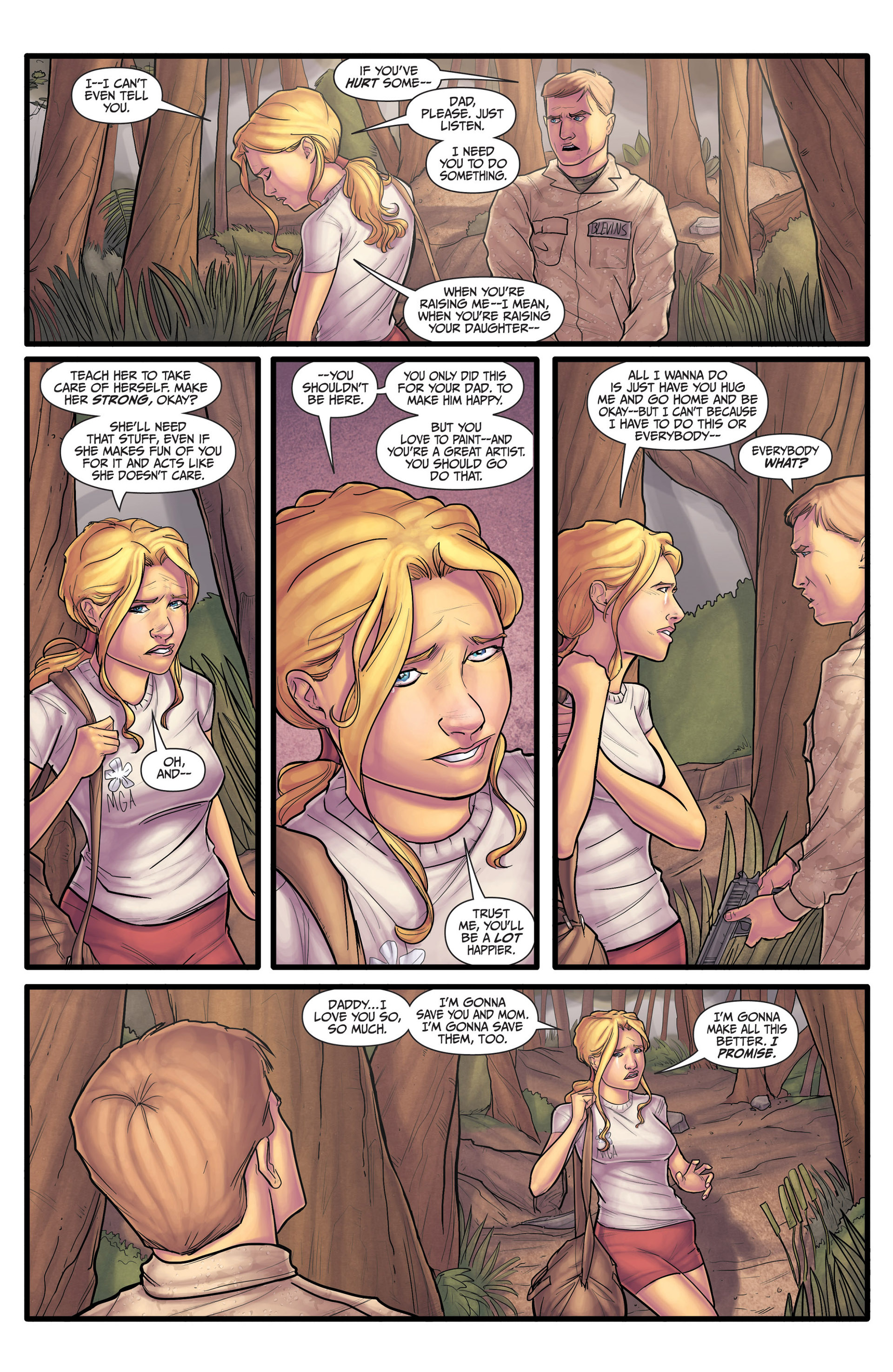 Read online Morning Glories comic -  Issue # _TPB 3 - 130