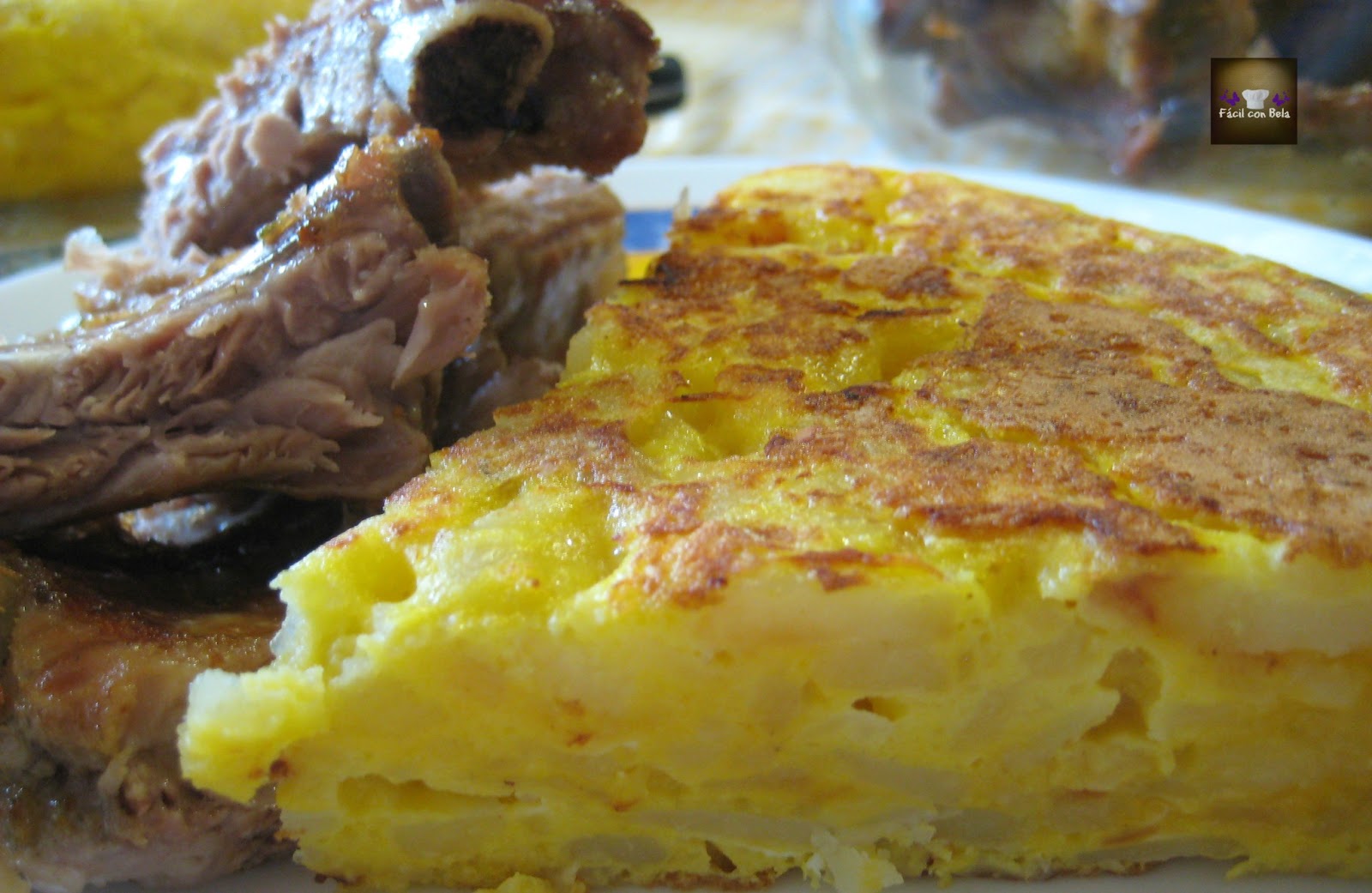 Recetas Fácil con Bela Tortilla de patata (Receta Típica Española)