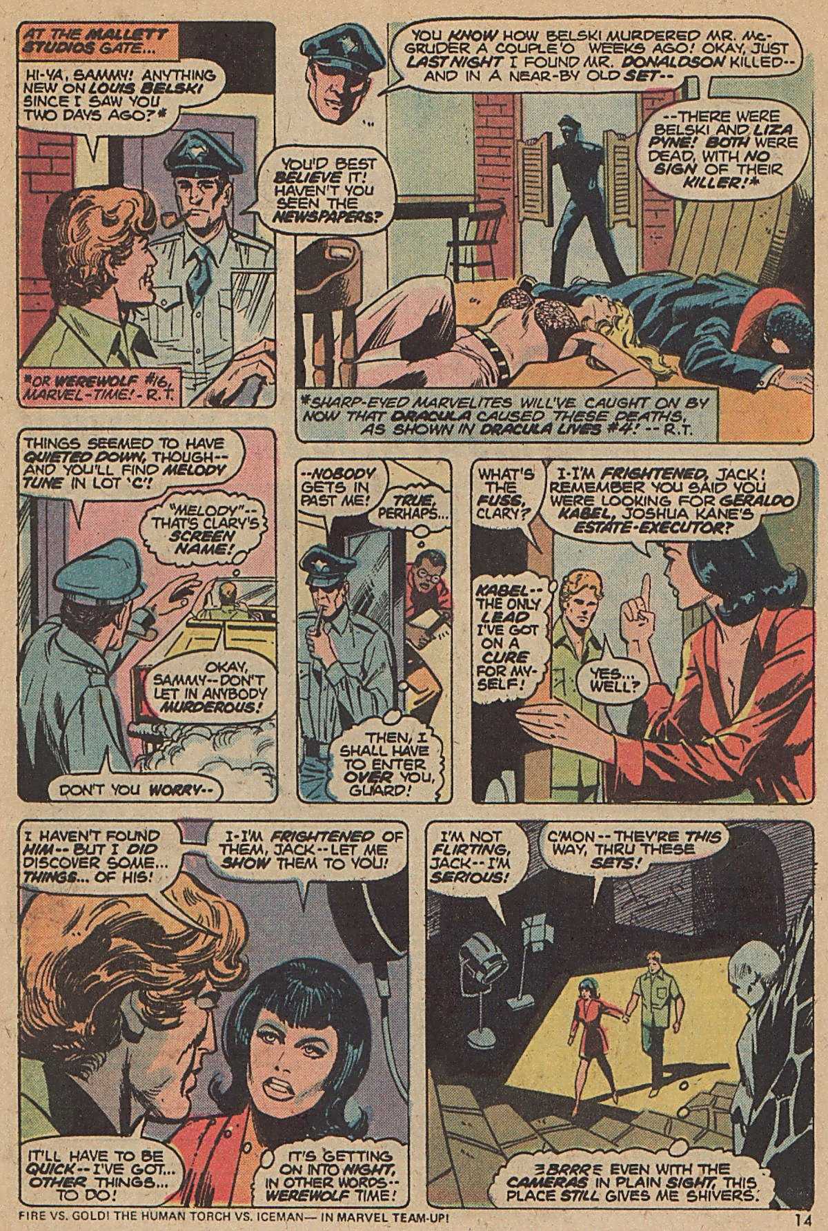 Read online Werewolf by Night (1972) comic -  Issue #19 - 9