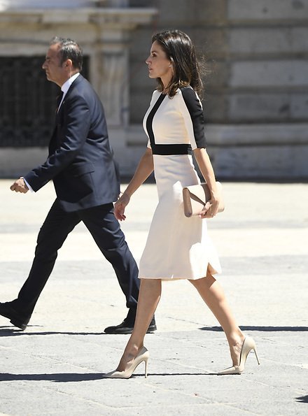 King Felipe and Queen Letizia attended the 175th anniversary events of ...