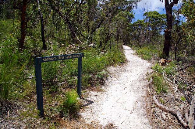 Hike to Blue Lake Stradbroke Island Hike to Blue Lake Stradbroke Island