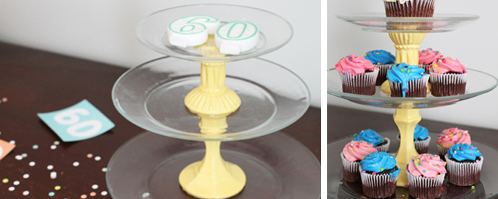 DIY  //  CUPCAKE STAND, Oh So Lovely Blog